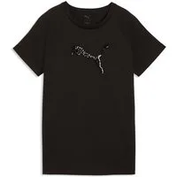 PUMA T-Shirt ESS SEQUINS TEE Kurzarmdesign, mit Rundhalsausschnitt, sportlicher Stil, Regular Fit
