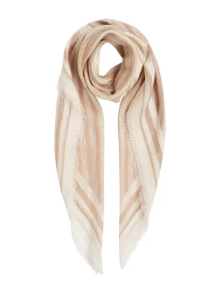 Tommy Hilfiger - Halstuch aus Leinen beige - Gr. - OS