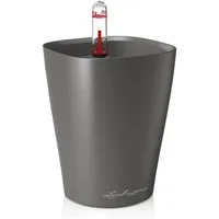 Lechuza® Blumentopf Pflanztopf Mini Deltini anthrazit metallic