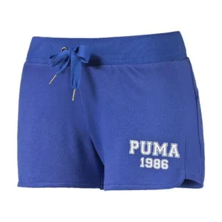 Puma Style Athletic Damen Schillernde blaue Sportshorts 836403 31 RW22