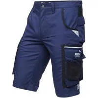 PUMA Workwear Arbeitsshorts PRECISION X - kurze Arbeitshose Herren - Bequeme Passform Robustes und flexibles Material mit Reflektoren - Praktische Taschen