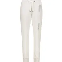Monari Stoffhose Funkelnde Strasssteinen und elastischer Bodysaum