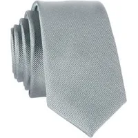 DonDon Krawatte schmale Krawatte 5 cm unifarben (Packung, 1-St., 1x Krawatte) matt, glänzend, gestreift, Seidenlook