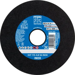 PFERD TOOLS Trennscheibe EHT gerade Leistungslinie SG INOX für Edelstahl - 61340396