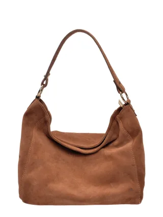 Isabella Rhea Braun Rindsledertasche