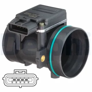 Delphi Luftmassenmesser Ford Courier Fiesta Ka Puma
