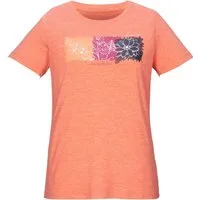 Killtec T-Shirt KOS 18 WMN TSHRT Leichtes, schnelltrocknendes Damen T-Shirt mit Stretch und Print