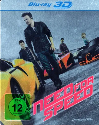 Need for Speed 3D: Blu-ray 3D / Steelbook