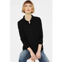 SENSES.THE LABEL Langarmbluse mit Elasthan-Anteil