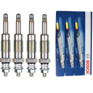 4 Bosch Gl?hkerzen GLP006 Daewoo Musso Mercdes-Benz W124 E G Klasse