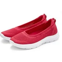 LASCANA Halbschuh, Slip-On-Sneaker, Sneaker Ballerinas zum Reinschlüpfen VEGAN