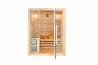 Neuesbad finnische Sauna 150x120 x190cm, Hemlock, 3 Personen NB1J601201