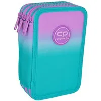 CoolPack Federmäppchen COOLPACK - JUMPER 3 - Dreifach-Federmäppchen mit Zubehör - GRADIENT BL