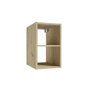 Neuesbad Serie 40 offenes Regal, B:300,H:500,T:430mm, Korpus/Front: Artisan Eiche Holzdekor NB1DF001-A-030281