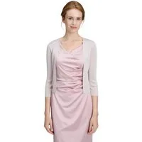 Vera Mont Strickjacke Damen ohne Verschluss (1-tlg) Glitzer
