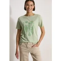 CECIL Kurzarmshirt Sommershirt mit Print