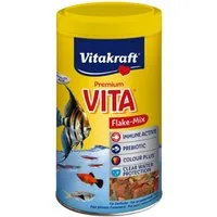 Vitakraft VITA Flockenfutter, 1000 ml, Hauptfutter für: Fische
