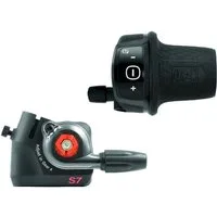 SunRace Schaltung SunRace Drehgriffschalter DLM400 7-fach für Sram S7