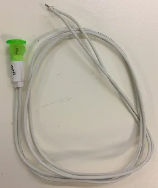 ELMAG Kontrolllampe grün 220V inkl. Kabel grün - 9505254