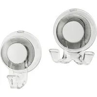 bremermann Handtuchhaken Bad-Serie Ventosa – Haken 2er-Set, (2-St)