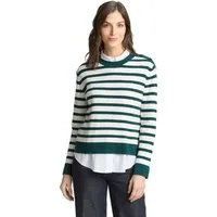 TOM TAILOR Rundhalspullover (1-tlg) Plain/ohne Details