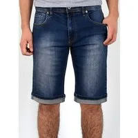 ESRA Jeansshorts Jeans Shorts Herren Jeansshorts Stretch Sommer Hose bis Übergröße Herren Jeans Shorts Herren Sommerhose Stretch Hose Herren Capri Jeans
