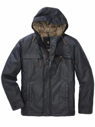 Mey & Edlich Herren Dry-Wax-Outdoorjacke Braun 100 % Baumwolle