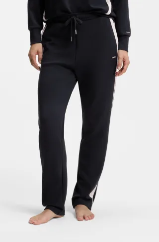 BOSS Jogginghose "Mirage Pants" schmal geschnitten mit kontrastierenden Einsätzen