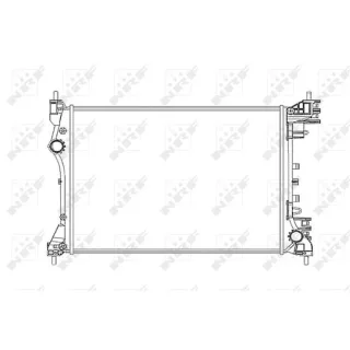 NRF Motork?hler gel?tet Alfa Romeo Mito Fiat Doblo Opel Combo 1,4