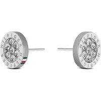Tommy Hilfiger Paar Ohrstecker Schmuck Edelstahl Ohrschmuck Ohrringe CRYSTAL, mit Glasstein