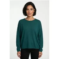 Vero Moda Strickpullover VMEXCITING PLAIN LS O-NK ROLL PULLOV BOO