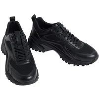 Calvin Klein HIKE RUNNER LACEUP STRIP M-LT Sneaker Ugly-Schnürer, Halbschuh, Freizeitsneaker mit Profilsohle
