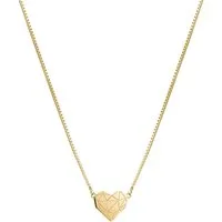 Liebeskind Berlin Kette mit Anhänger Schmuck Geschenk Edelstahl Herz