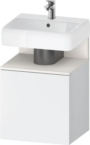 Duravit Qatego Waschtischunterbau wandhängend Weiß Matt 490x420x645 mm - QA4077L84180000 QA4077L84180000