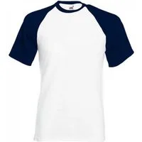 Fruit of the Loom Rundhalsshirt Shortsleeve Baseball Herren T-Shirt