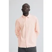 Blend Langarmhemd BHABAN SHIRT PP NOOS mit normalem Hemdkragen, Regular Fit, in Leinenoptik