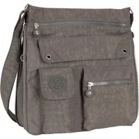 BAG STREET Umhängetasche Damentasche Umhängetasche Handtasche Schultertasche Schwarz Grau, als Schultertasche, Umhängetasche tragbar