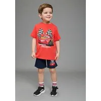 KIDSWORLD Shirt & Shorts CARS 2tlg. Set T-Shirt+Hose: LIGHTNING MCQUEEN - Disney (Set, 2-tlg) Set, aus Baumwolle. Artikel fällt klein, bitte größer bestellen