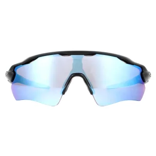 Oakley Wrap Mens Matte Black Prizm Eau profonde Polaris