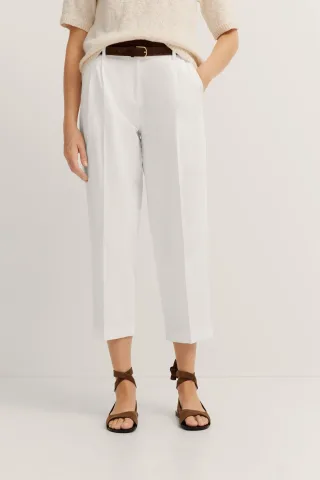 Bugatti Damen Chino mit Bundfalte