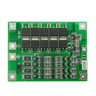 3Pcs 4S 40A Li-ion Lithium Battery 18650 Charger PCB BMS Protection Board with Balance For Drill Motor 14.8V 16.8V Lipo