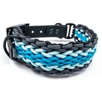 Tierluxe Hunde-Halsband Natur, Paracord, Handgemacht