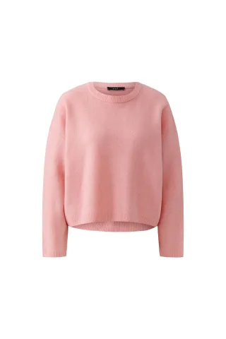 Oui - NILA Pullover rose elegance - Gr. - 34