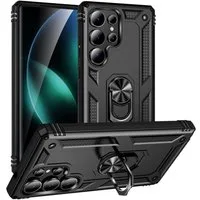 CoolGadget Handyhülle Armor Shield Case für Samsung Galaxy S26 Ultra 6,9 Zoll, Outdoor Cover mit Magnet Ringhalterung Hülle für Samsung S26 Ultra