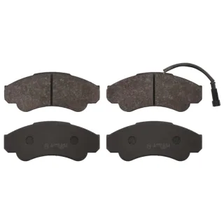 Febi Bremsbel?ge vorne Breite: 164,8 Citroen Fiat Peugeot 16663