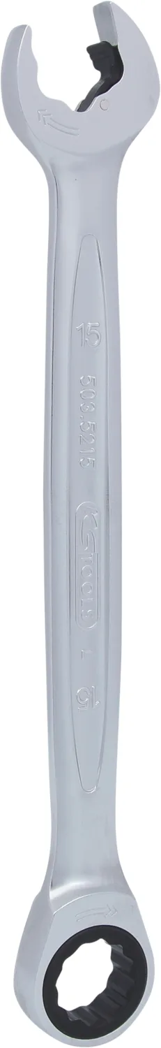 KS Tools DUO GEARplus Ringmaulschlüssel,Maul-Ratschenfunktion - 503.5215