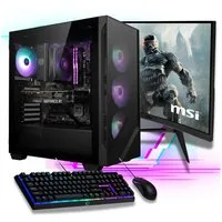 Meinpc Ryzen 7 RTX 5060 Set PC-Set (27 Zoll, AMD Ryzen 7 5700X, RTX 5060, 32 GB RAM, 500 GB SSD, RGB Tower, RGB, Gamer, Gaming)