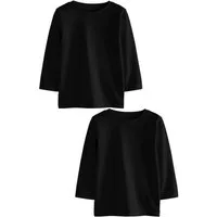 Next Langarmshirt Langarmshirt, 2er-Pack (2-tlg)