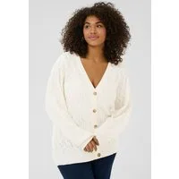 KAFFE Curve Cardigan Strickjacke KCanita Große Größen