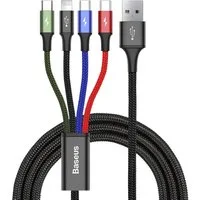 Baseus Kabel USB Kabel 4in1 iPhone / 2x USB Typ C / Micro USB Kabel 3.5A USB-Kabel